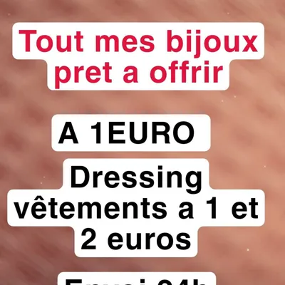 Grand dressing petit prix